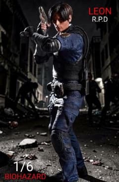 ☆未使用 BIOHAZARD レオン 1/6 フィギュア ホラー バイオハザード