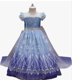 Princess Dress Costume Blue