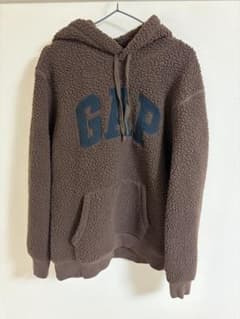 GAP ボアパーカー Lサイズ ブラウンのサムネイル