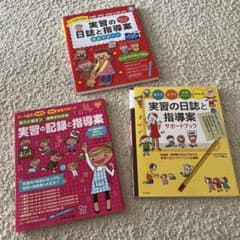 保育実習 日誌と指導案 サポートブック 3冊セットのサムネイル
