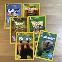 5冊 National Geographic Kids readers 英語絵本 - メルカリ
