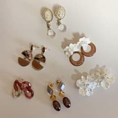 ピアス 6点【バラ売り、単品購入可能】のサムネイル