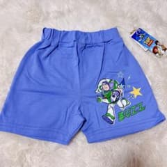신품 Toy Story 버즈 라이트 이어 하프 팬츠 90cm 코튼