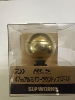 SLP WORKS RCS 47mm アルミパワーラウンドノブ ゴールド - メルカリ