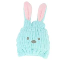 うさ耳　タオルキャップ　新品!のサムネイル