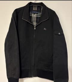 Burberry BLUERABEL ジップジャケットブルゾン ブラックデニム - メルカリ