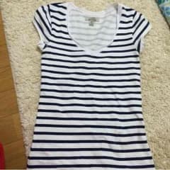zara ボーダー Tシャツのサムネイル
