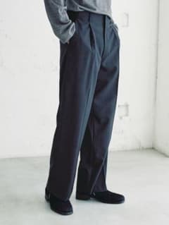 リドム Wool Subtle Flare Slacks スラックス - メルカリ