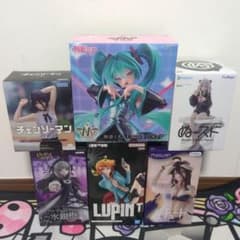 최신 미소녀 피규어 정리 판매 6점 세트 2
