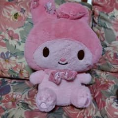 マイメロディふんわりピンクカラーBIGぬいぐるみのサムネイル
