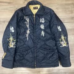 東洋エンタープライズ　TAILOR TOYO ベトジャン　福禄寿　黒　 L 東洋エンタープライズ TAILOR TOYO ベトジャン 福禄寿 黒 L - メルカリ