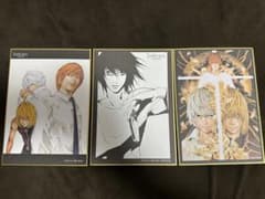 Death Note Exhibition特典色紙 L、ミニ色紙コレクションのサムネイル
