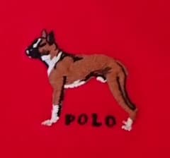 ラルフローレン 長袖ポロシャツ ラガーシャツ 刺繍 ボクサー犬のサムネイル