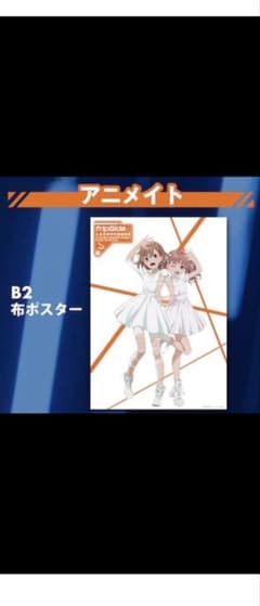 とある科学の超電磁砲 御坂美琴 白井黒子 B2布ポスター - メルカリ