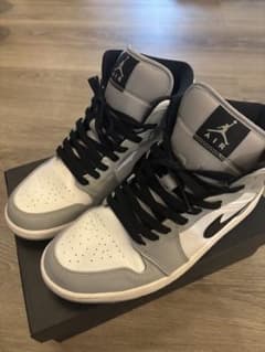 Air Jordan ハイカットスニーカー ホワイト/グレー/ブラックのサムネイル