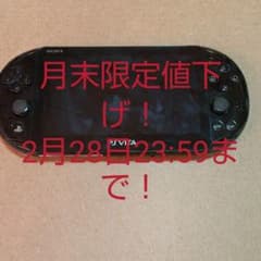 PlayStation®Vita（PCH-2000シリーズ） Wi-Fiモデル…のサムネイル
