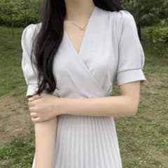 韓国ファッション　ワンピース　パーティードレスのサムネイル