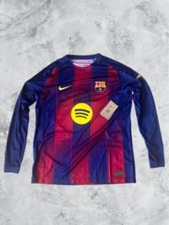 Nike FCバルセロナ 長袖ユニフォーム L 番号なし 日本未発売　正規品 Nike FCバルセロナ 長袖 ユニフォーム L 番号なし 日本未発売