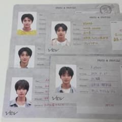 viby 航空券風プロフィールカード 5枚のサムネイル