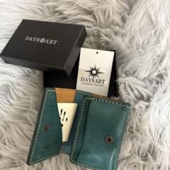 T*A様 DAYSART 三つ折り財布 本革 ターキーブルーのサムネイル