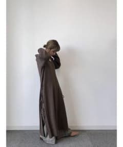 海星様専用　エトレトウキョウ　リブサイドスリットニット　モカのサムネイル