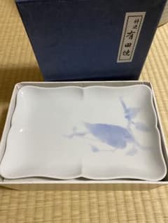 有田焼き　角皿　5枚セットのサムネイル