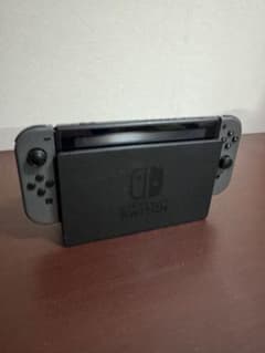 Nintendo Switch 本体 グレー ドック ACアダプター付 - メルカリ