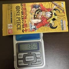 M*O様 ❹ワンピースカードゲーム 世界最強の戦士 1パック 13.50gのサムネイル