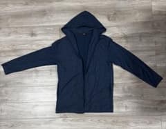 AZUL BY MOUSSY フード付きカーディガン ネイビーメンズのサムネイル