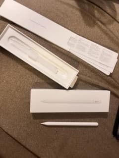 Apple Pencil (第2世代) usb-c ホワイト 純正品のサムネイル