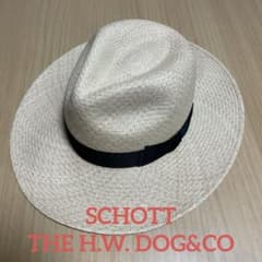 [極美品]SCHOTT THE H.W. DOG&CO N-PANAMA HAT