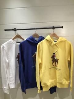 POLO RALPH LAUREN ポロベア パーカー イエロー　定価27500のサムネイル