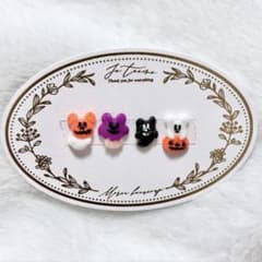 ハロウィンおばけ ネイルパーツ 4個セット〖値下げ中〗のサムネイル