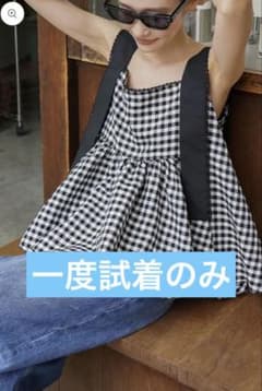 ellie レースチェックタックブラウス【MUTI】 - メルカリ