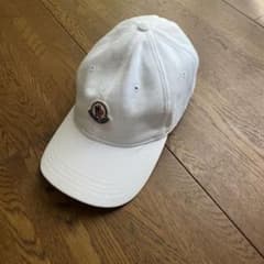 MONCLER モンクレール　キャップ　帽子　UNI ホワイト　国内正規品のサムネイル