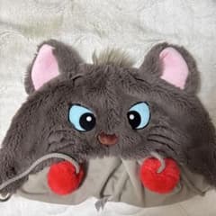 猫耳デザインのふわふわ帽子のサムネイル