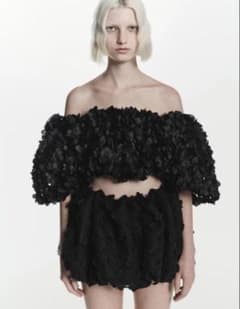 bibiy MAGNOLIA TOP ブラックのサムネイル