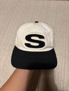 Stussy キャップ Sロゴ バイカラーのサムネイル