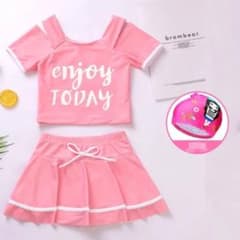 ❤️即購入OK❤️ 子供の水着の女の子 ワンピース ドレス スタイル 速乾性 水泳のサムネイル