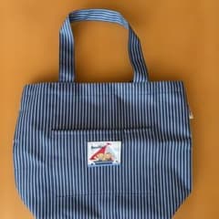 familiar ファミリア トートバッグ ストライプ　非売品のサムネイル
