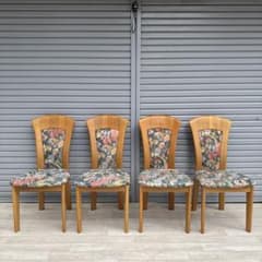ドイツLubke社製 ダイニングチェア 4脚セット - メルカリ