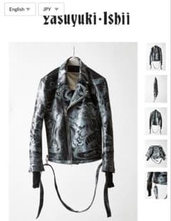 yasuyuki Ishii biker leather jacketのサムネイル