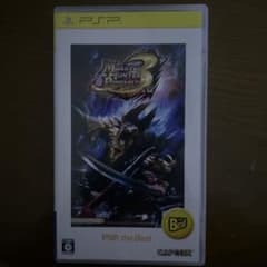 몬스터 헌터 3(트라이) PSP the Best