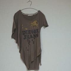 DIESEL アシンメトリーTシャツのサムネイル