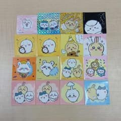 ❶ちいかわらんど ノベルティ もぐもぐ本舗 誕生日ステッカー 16枚 まとめ売り