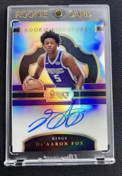 NBAカード デアーロン フォックス Fox ルーキー サインカード 2枚セット 199枚限定De'Aaron Fox Silver On-cardサインルーキー - メルカリ