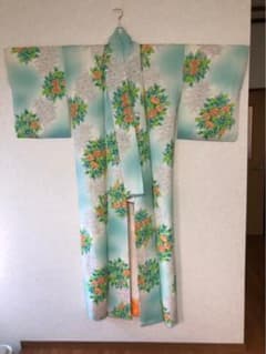 小紋　一度使用　着物のサムネイル