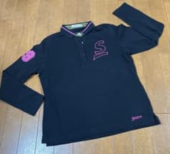 0020 スリクソン　レディース長袖ポロシャツ　サイズM