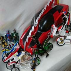 仮面ライダー  色々と超合金烈車トッキュウオーのサムネイル