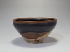 黑釉 窯変 天目茶碗 宋元時代 幅約10.3cm - メルカリ